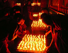 Prayers for the Dalai Lama in Rebkong